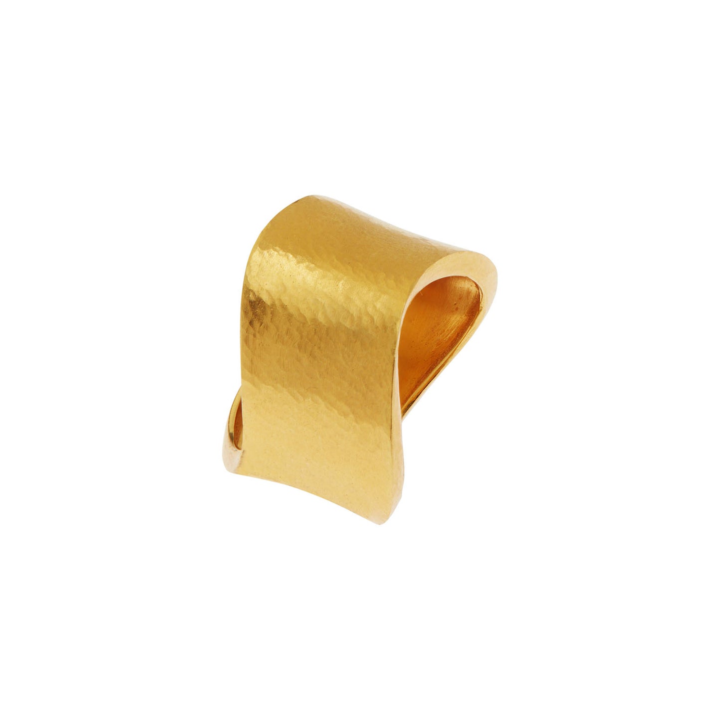 Handmade ring in 18KT yellow gold inspired by Ancient Greece