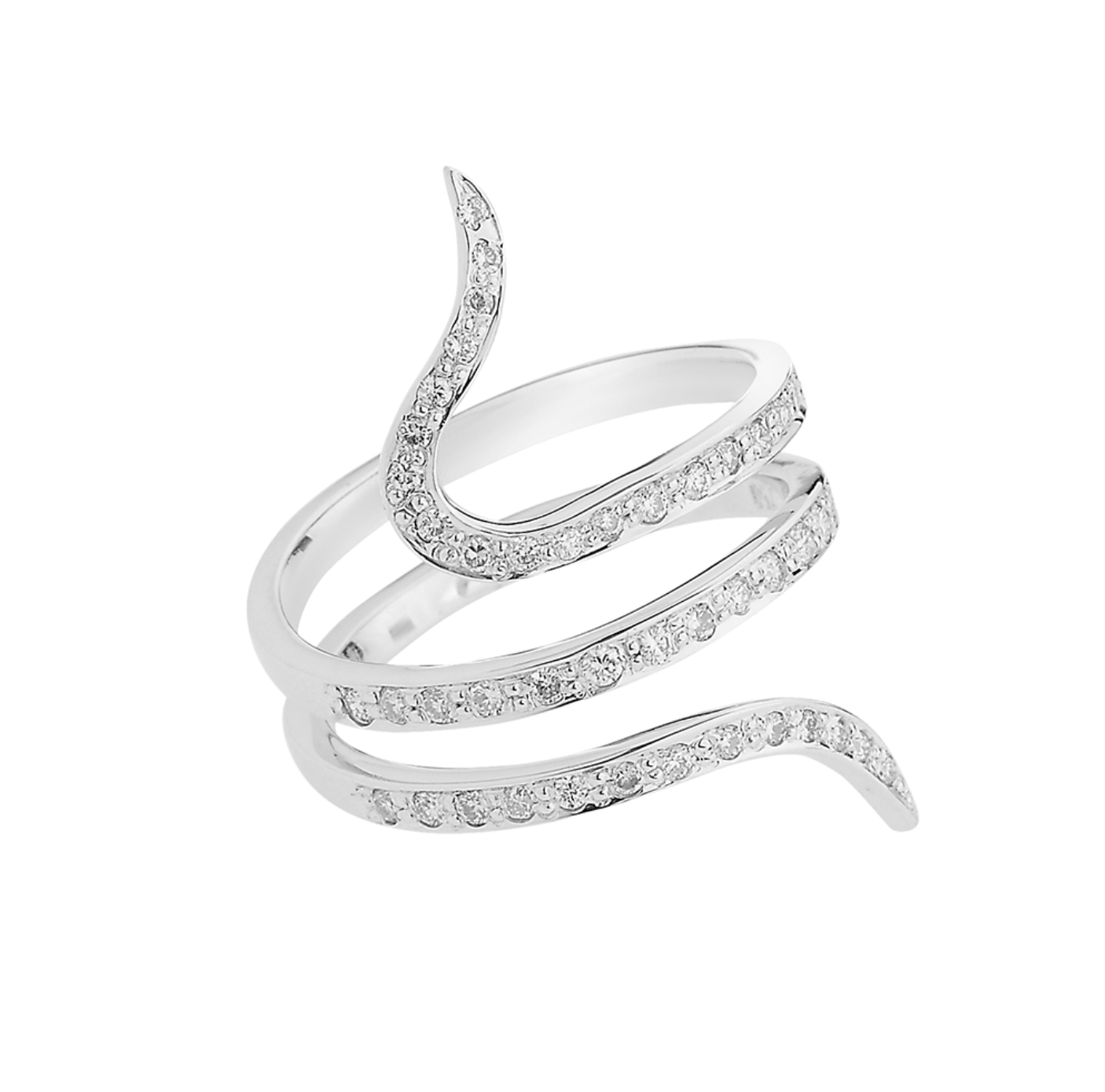 Diamond ring 18ΚΤ white gold. Product Code :1179DA57WD