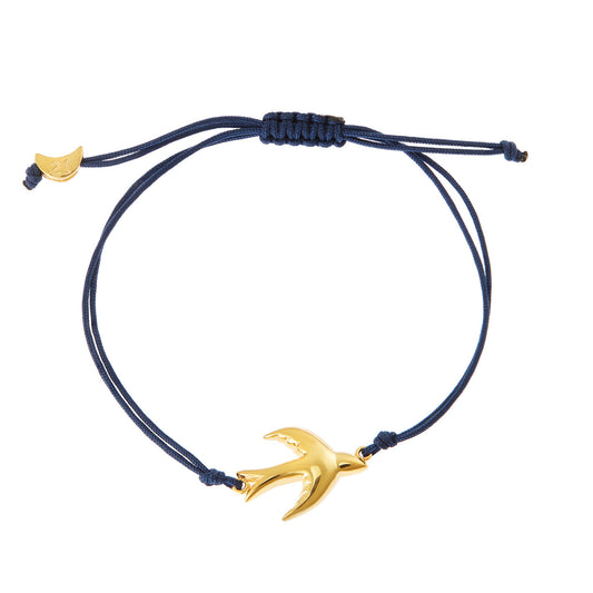 Shallow silver 925 gold-plated bracelet. Product code: 65B2021X3E.