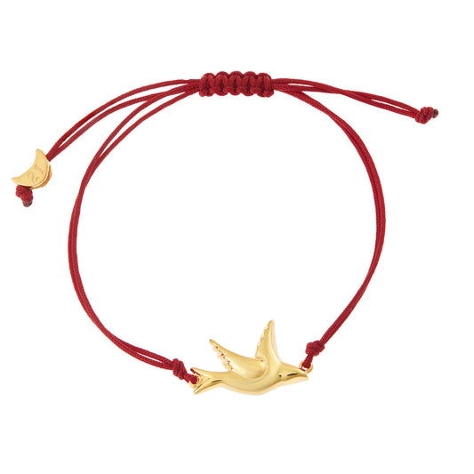 Shallow silver 925 gold-plated bracelet. Product code: 65B2021X3E.