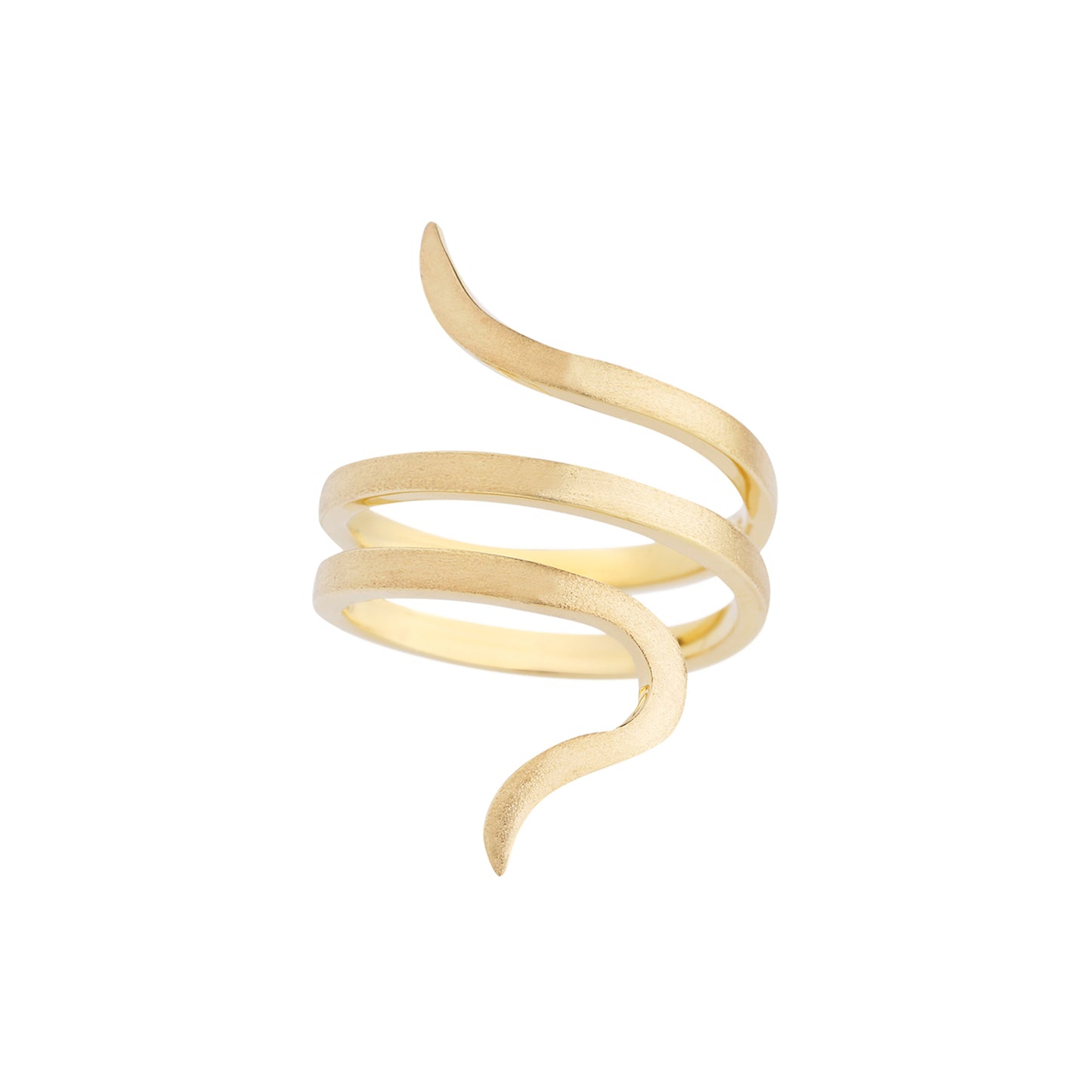 Yellow gold ring 18KT inspired by the Ancient Greek jewellery. Product Code : 324DA56Y