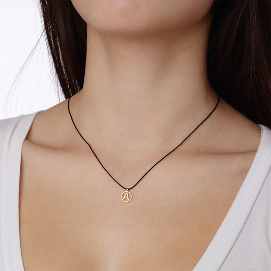 Letter "A" 18 carat yellow gold charm.
