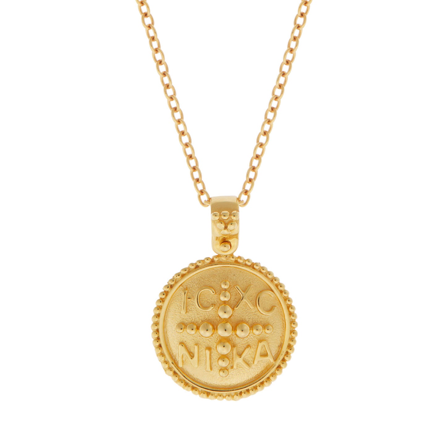 Konstantinato, Pendant 14kt Yellow Gold. Product Code: 242M009.