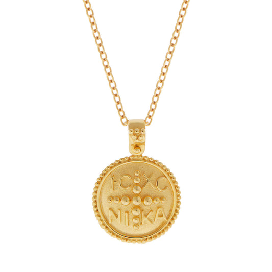 Konstantinato, Pendant 14kt Yellow Gold. Product Code: 242M009.