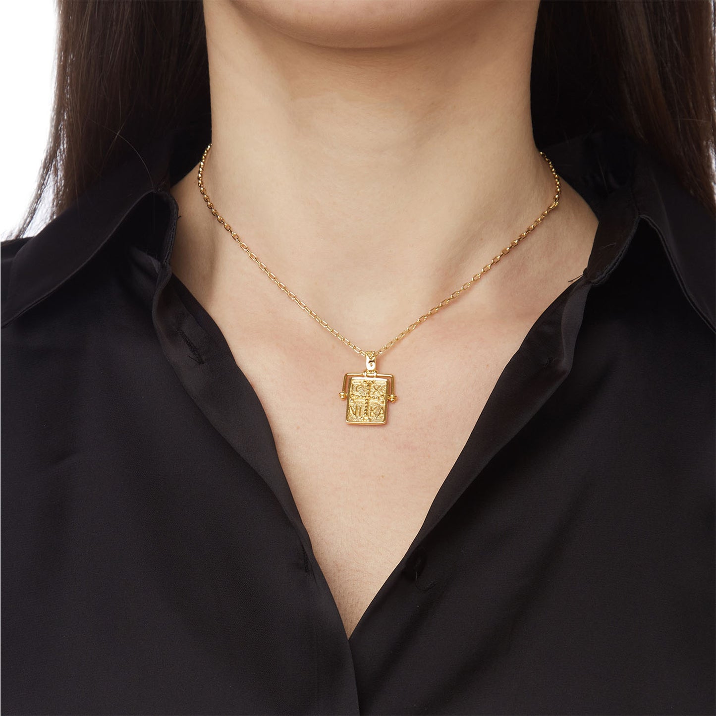 Konstantinato, Pendant 14kt Yellow Gold. Product Code: 315BG908G.