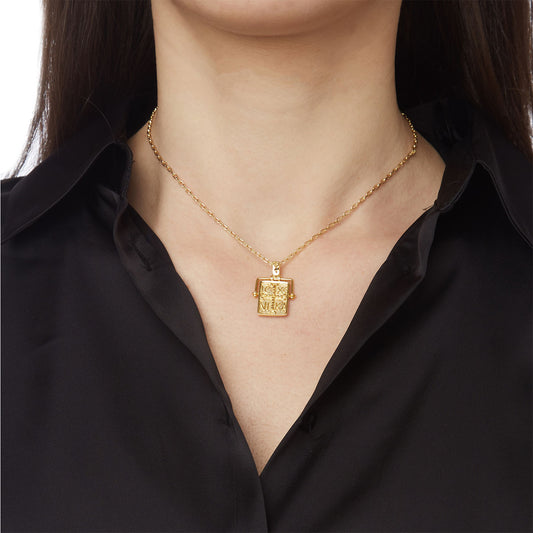 Konstantinato, Pendant 14kt Yellow Gold. Product Code: 315BG908G.