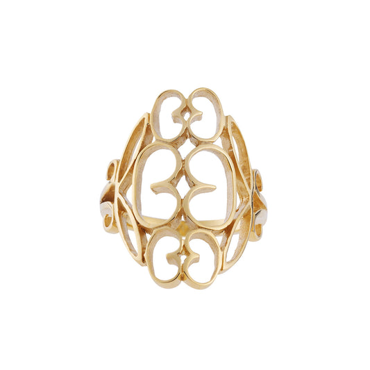 Ring 18 carat yellow gold.   Product Code : 332DA84Y