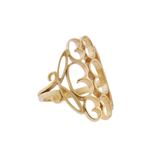 Ring 18 carat yellow gold.   Product Code : 332DA84Y