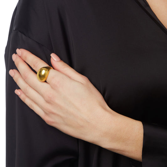 Ring 18 carat yellow gold.  Product Code : 345D1634.