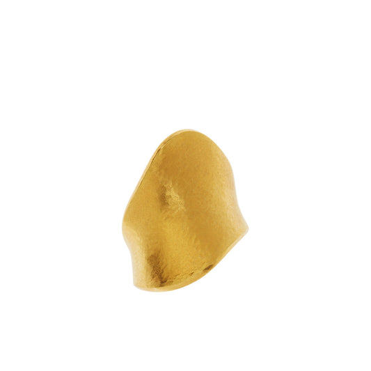 Handmade ring in 18KT yellow gold inspired by Ancient Greece