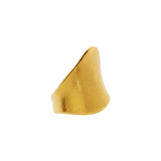Handmade ring in 18KT yellow gold inspired by Ancient Greece