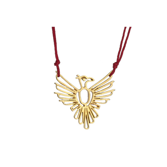 Power totem  animal "Eagle" 18 carat yellow gold. Eagle is a symbol for opportunity, protection, freedom, guardianship and  dominance.Product code: 420MAETOS