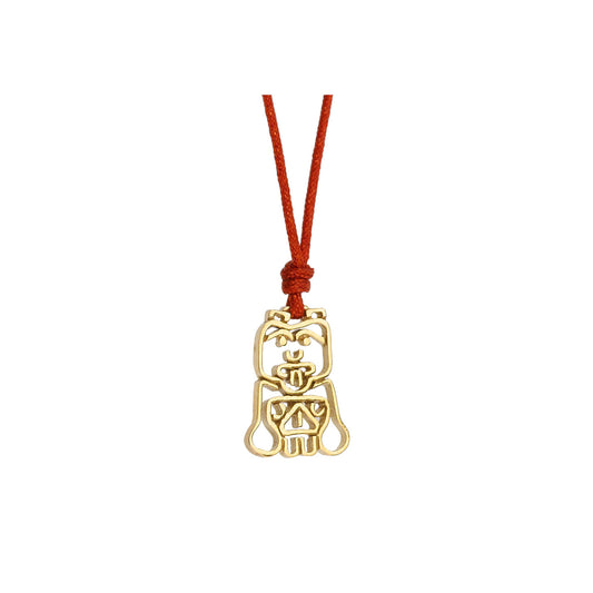 Power totem  animal "Beaver"18 carat yellow gold. Beaver  is a symbol of  balance, flexibility, motion, intuition and inspiration. Product Code: 421MKASTORAS
