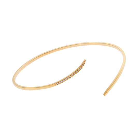 Diamond bracelet in 18 carat pink gold.   Product Code : 468BA98P