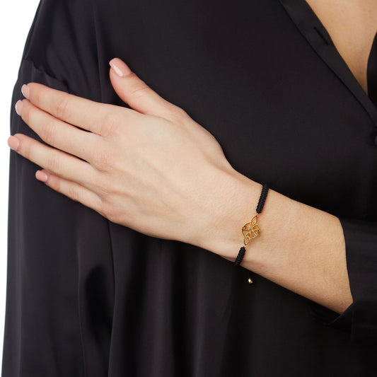 18 carat yellow gold  bracelet.  Product Code : 483BY87S.