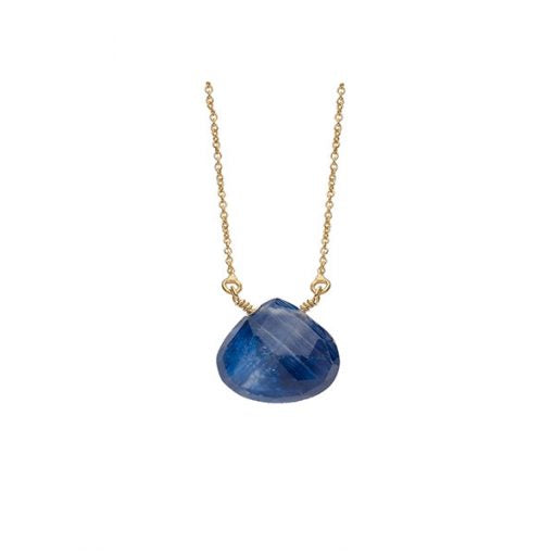 K18 Yellow Gold Kyanite Pendant.   Product Code : 548MKIANITHRT