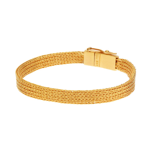 Handmade Bracelet 22KT yellow gold inspired by Ancient Greece