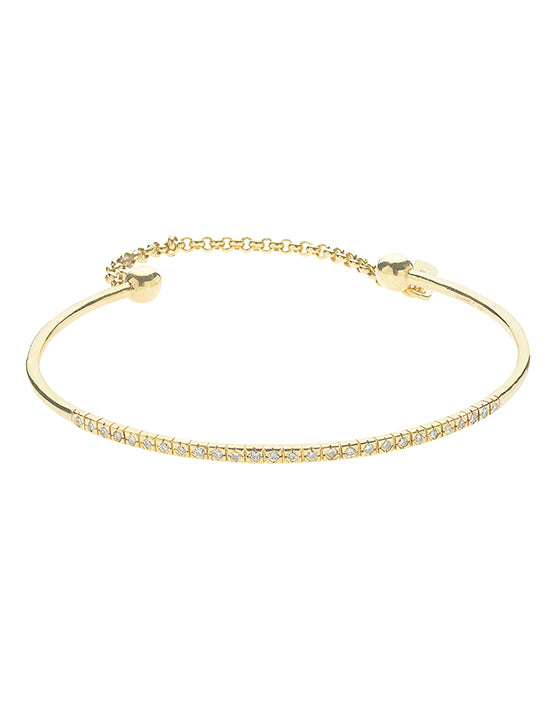 Diamond bracelet in 18 carat yellow gold.    Product Code : 395HB090