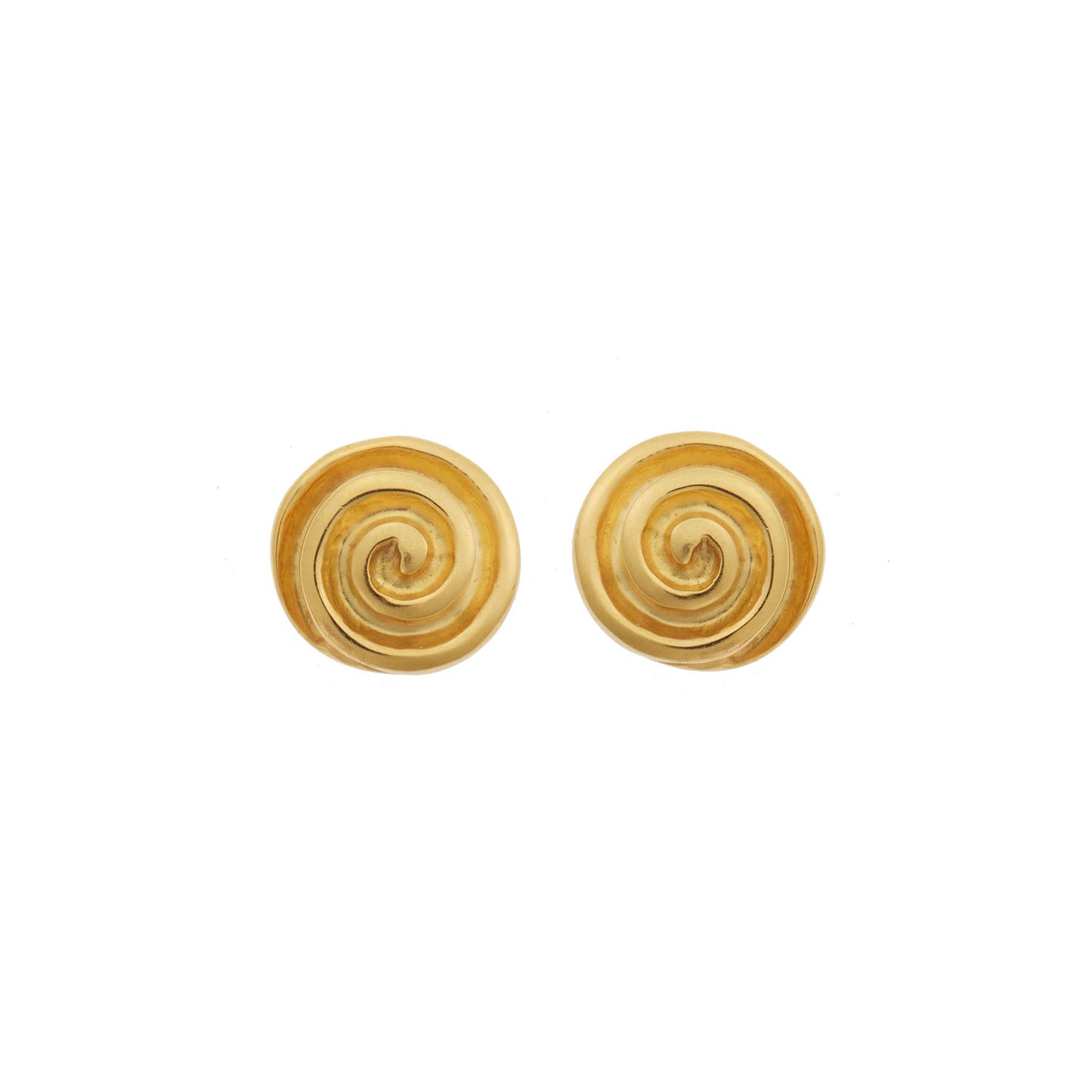 Earrings 18 carat yellow gold.