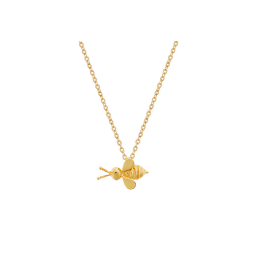 "Bee"14k yellow gold good luck charm pendant. Bees are bringers of good luck, prosperity and success in business.  Product Code: 97M2019M.