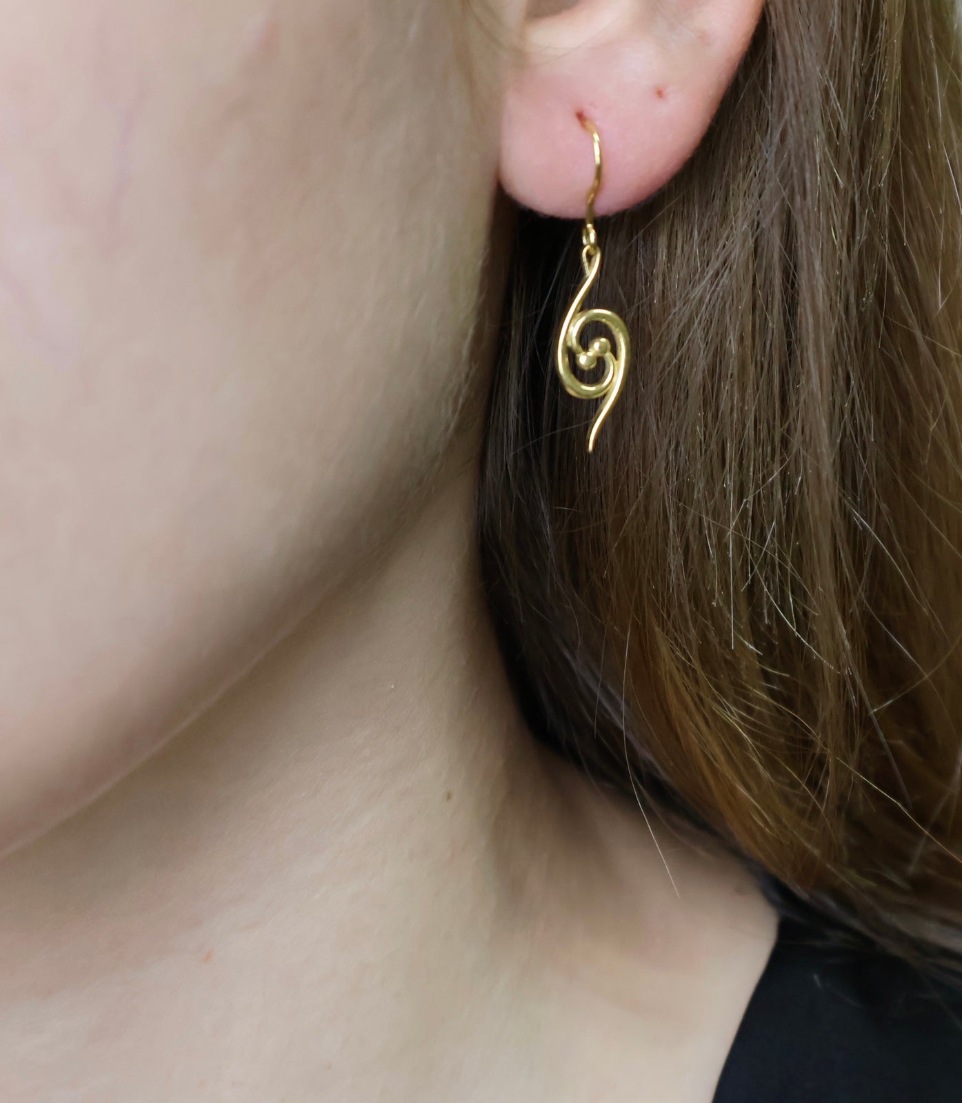 Binary Stars Lucky Charms 2026 silver earrings gold plated 925