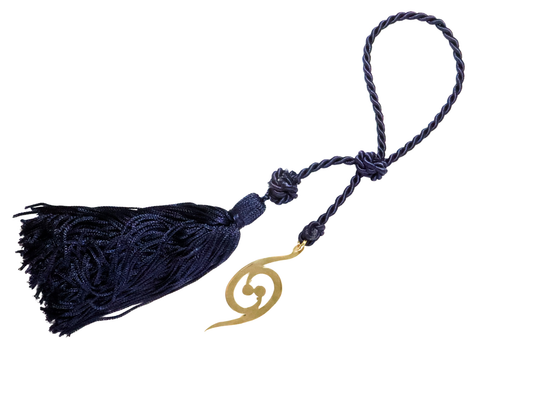 Binary Star Lucky Charms 2026 Brass Door Knob Tassel