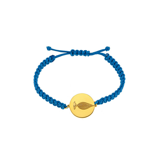 "The eternal flame", Lucky Charm 2025, Bracelet  silver 925 Gold plated