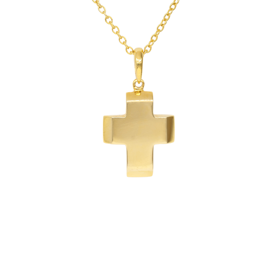 Men's Cross yellow 18K