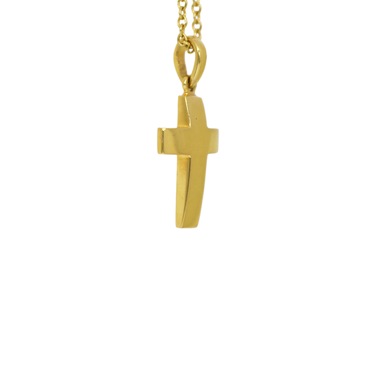 Yellow Gold Cross 18K Product code : 149ST104A