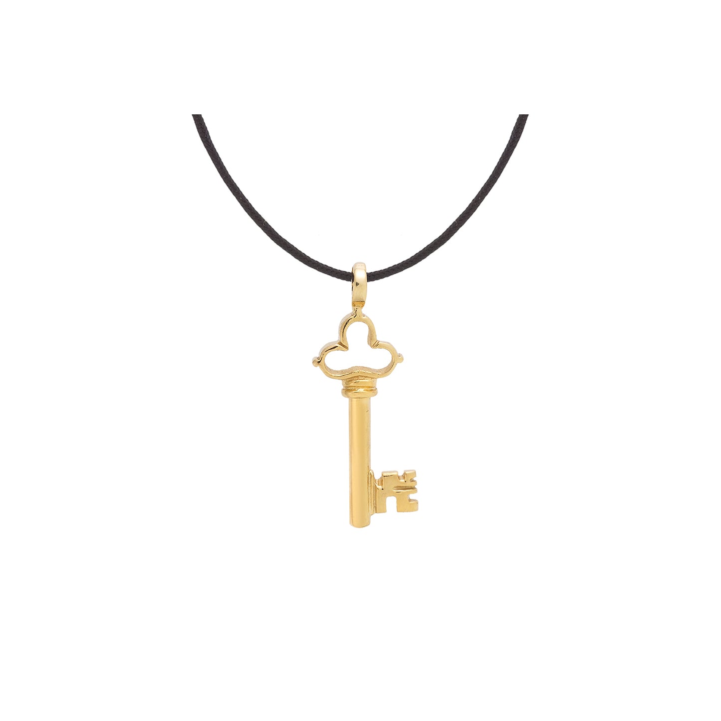 "Key", 18 carat yellow gold charm. Key is a symbol of freedom, liberation, good luck and success. Product code:447MKLID3