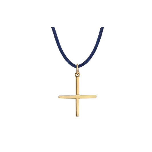 "The Greek cross" 18 carat yellow gold charm. Symbol of the four cardinal directions or the four basic elements of the universe. Product code: 492ME021L