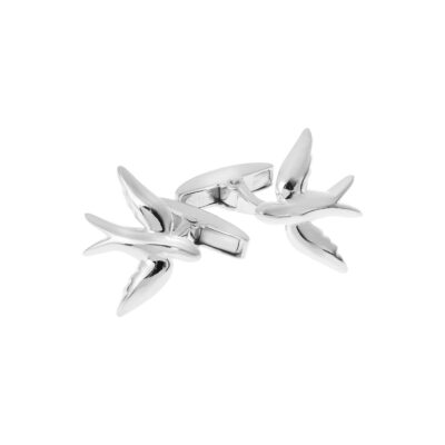 Swallow silver 925 cufflinks