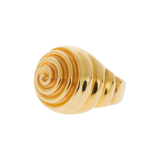 Ring 18 carat yellow gold.